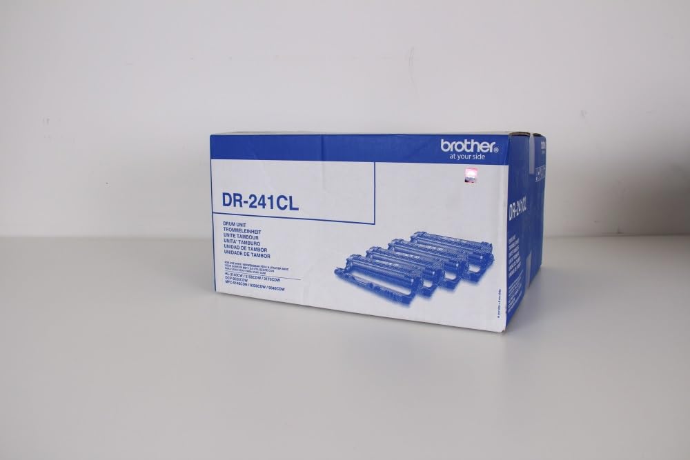 Brother DR-241CL | Tambour de remplacement pour imprimante laser |Imprime 15 000 pages | Noir/Cyan/Magenta/Jaune