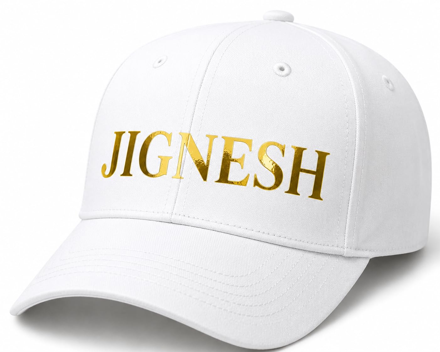 Custom Name Printed Black Cap for Men & Women | Personalized Gold Name Adjustable Baseball Cap | Unisex Cotton Hat for Birthday Gift-image-49