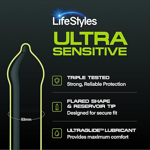 Miniatura 4 de Lifestyles Condones ultra sensibles a granel 50 por paquete