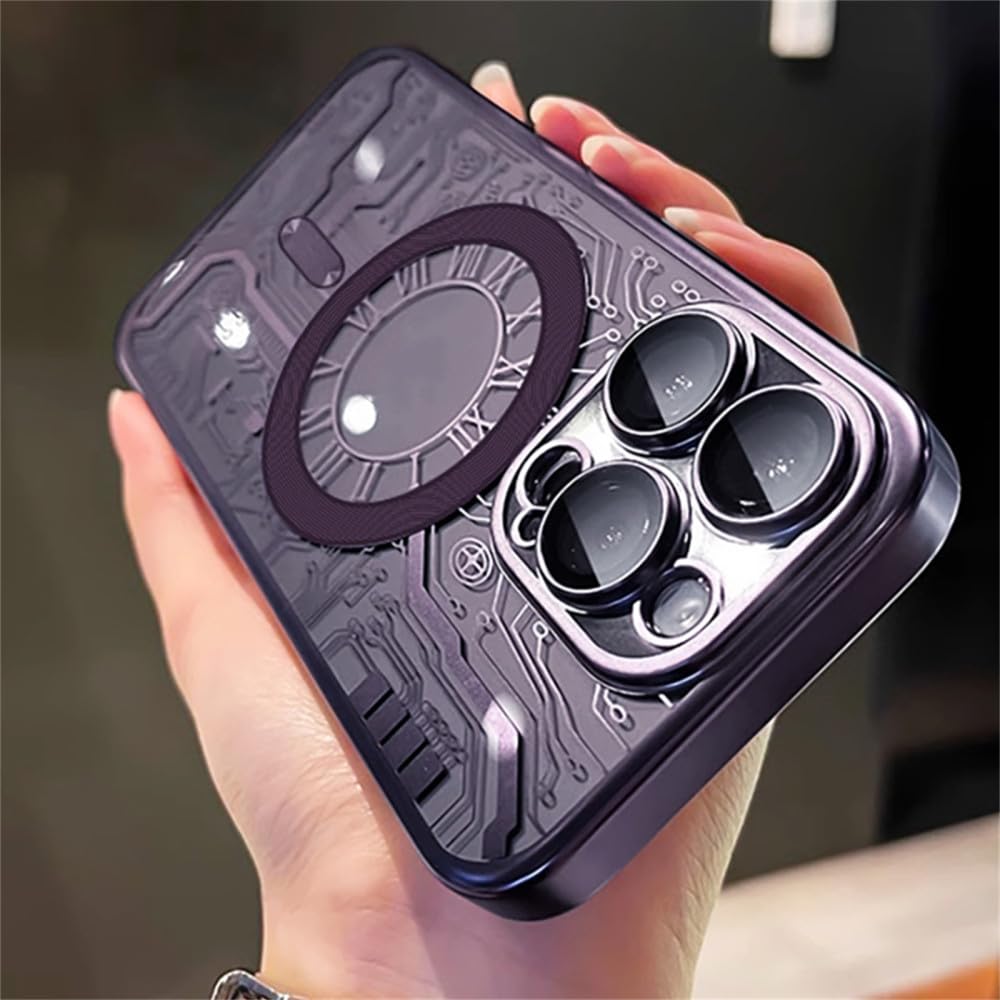 Coque magnétique pour iPhone 12 Pro Max compatible charge sans fil - 6