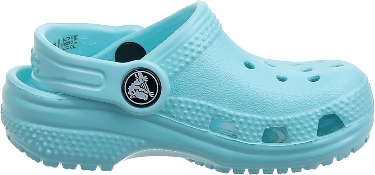Crocs Unisex Kid's Classic Clog 4 UK Child Ice Blue