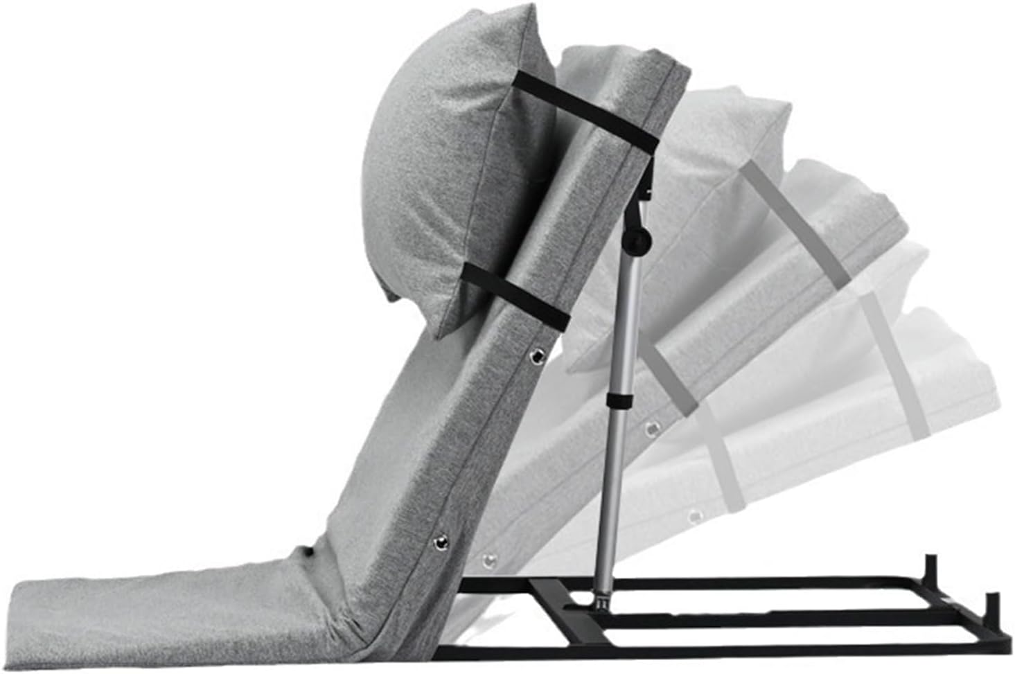 Adjustable Electric Pillow Lifter, Power Lifting Bed Backrest, with Smart Remote Control, Adjustable Angle 2°-65°, for Homes, Rehabilitation Centers, Hospital (75 * 120cm)