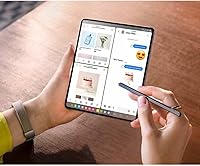 Vista 2 de Z Fold 6 S Pen para Samsung Galaxy Z Fold5 Stylus Pen y Z Fold6 SPen Fold Edition Z Fold 5 Slim S-Pen + puntas de repuesto (negro) EJ-PF946BBEGUS