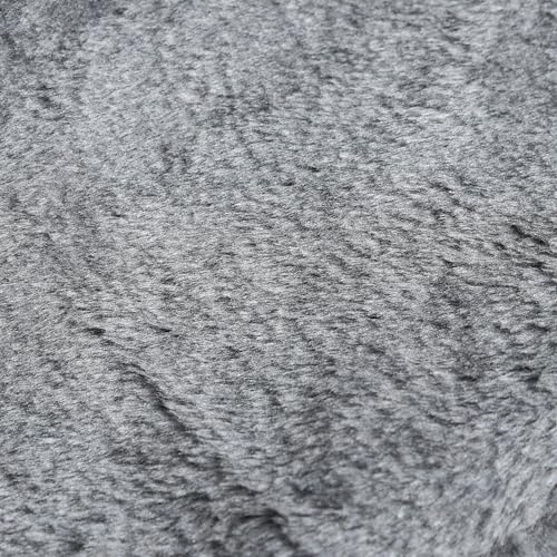 PawHut Hundetreppe 4 Stufen 44 cm Hoch Haustiertreppe für Kleine Hunde Katzentreppe Hunderampe mit Waschbar Bezug Einstiegshilfe für Bett, Sofa, Couch Hellgrau