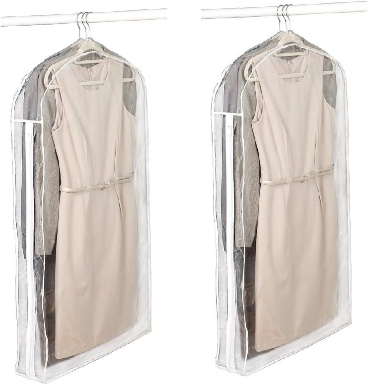 Richards Frameless Long Dress Bag - (Clear) (2 Pack)