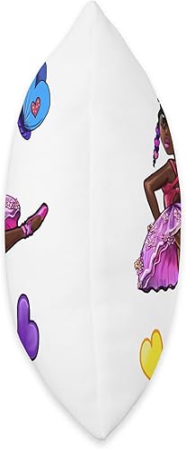 Miniatura 2 de African American Ballerina Melanin Girls Love Dance Ballet Throw Pillow, 16x16, Multicolor