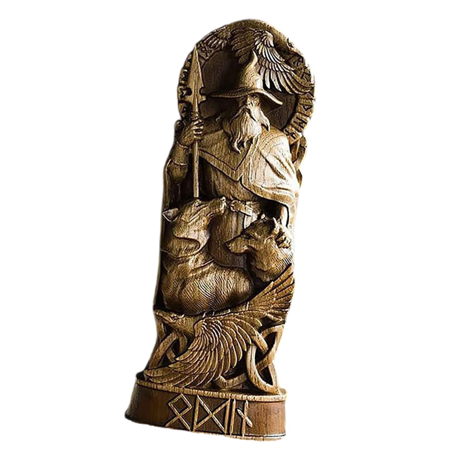hogtnd Scandinavian Pantheons Thors Loki Freyja Statue Resin Figures Mythology Home Ornament Scandinavian Pantheons Ornament
