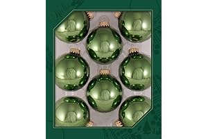 Designer Christmas Tree Ornament Set - [8 Pieces] Seamless Hanging Decoration from...