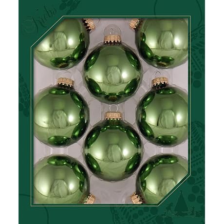 Designer Christmas Tree Ornament Set - [8 Pieces] Seamless Hanging Decoration from...