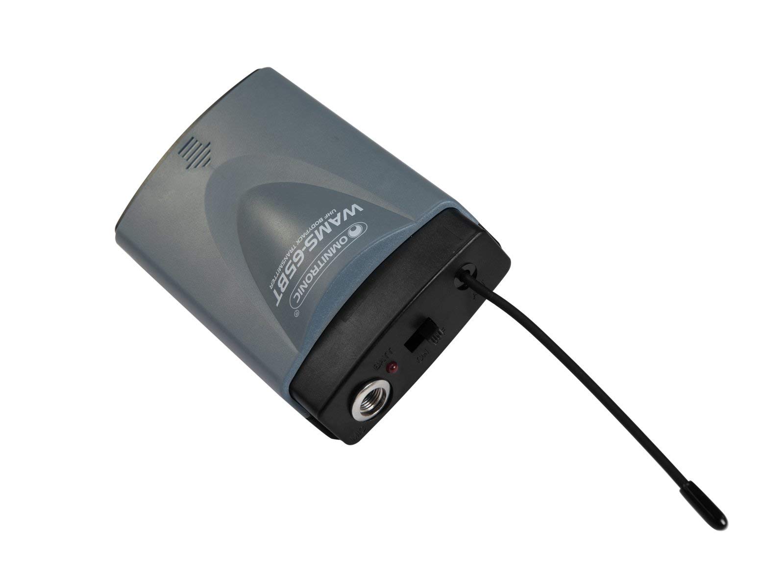 OMNITRONIC WAMS-65BT nadajnik kieszonkowy z zestawem słuchawkowym | nadajnik kieszonkowy z mikrofonem pałąkowym do modelu WAMS-65BT