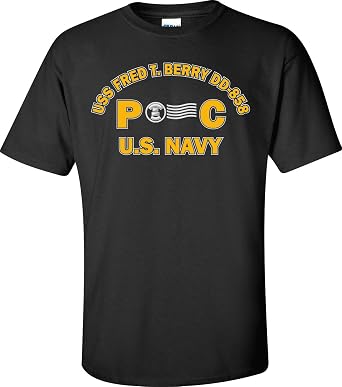 USS FRED T. Berry DD-858 Rate PC Postal Clerk T-Shirt