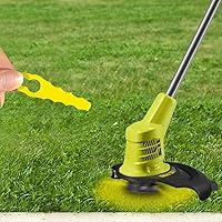 Vista 5 de 50 cuchillas de repuesto compatibles con cabezal de desbrozador de FourShow