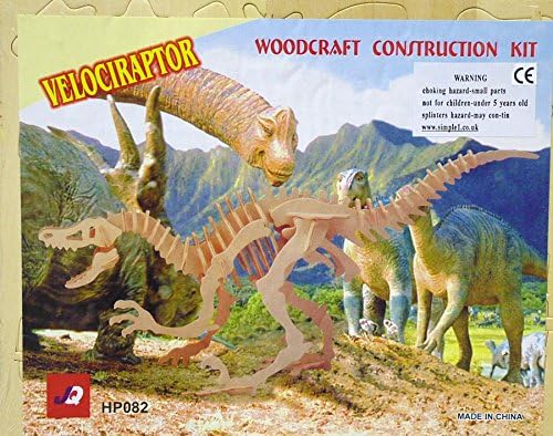 Velociraptor Dinosaur Wooden Construction Kit - Party Bags - Fundraising