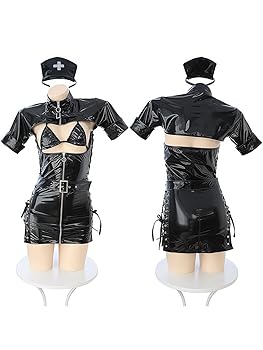 Amazon.co.jp: [SENMHS] セクシー ナース コスプレ ボンデージ風