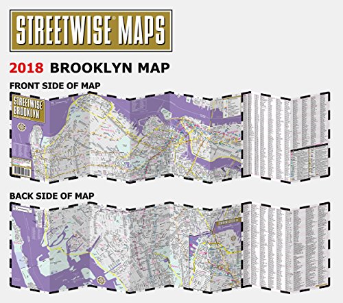 Streetwise Brooklyn Map - Laminated City Center Street Map Of Brooklyn, New York (Michelin Streetwise Maps) #TOP1