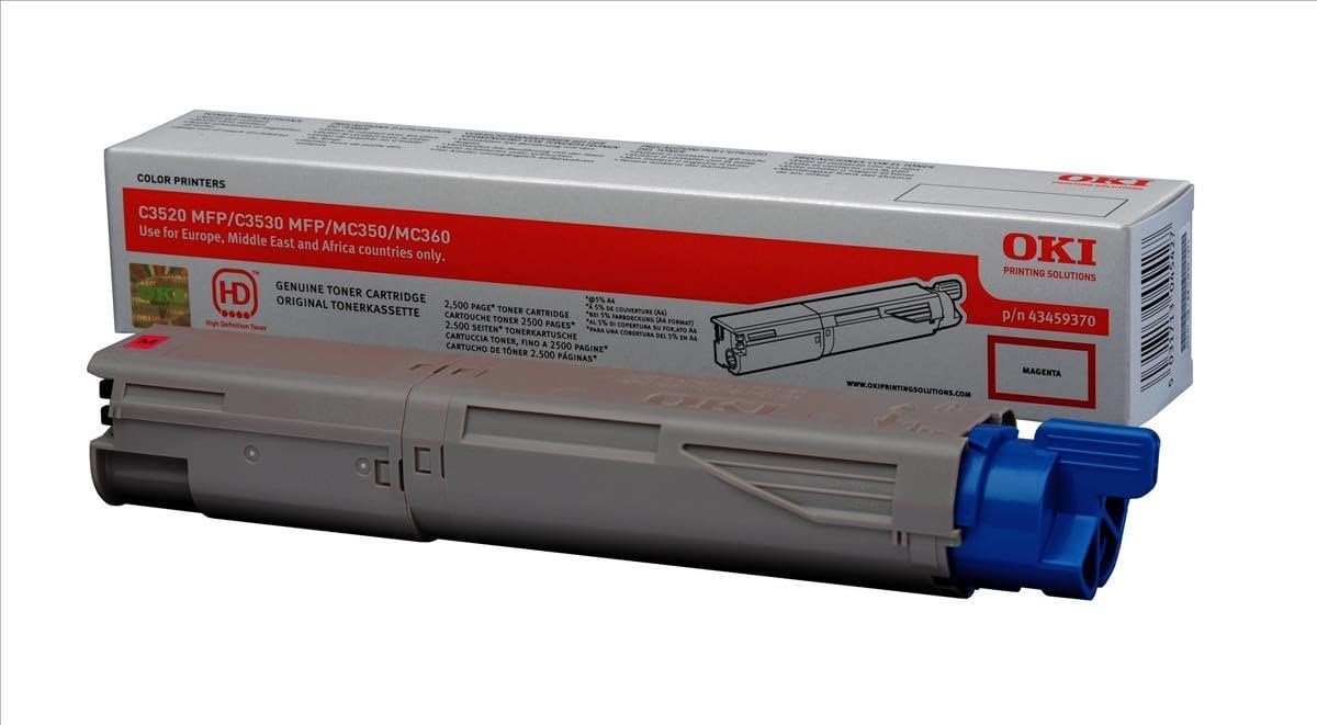 Oki MC350/MC360 Laser Toner Cartridge Page Life 2500pp Magenta Ref 43459370