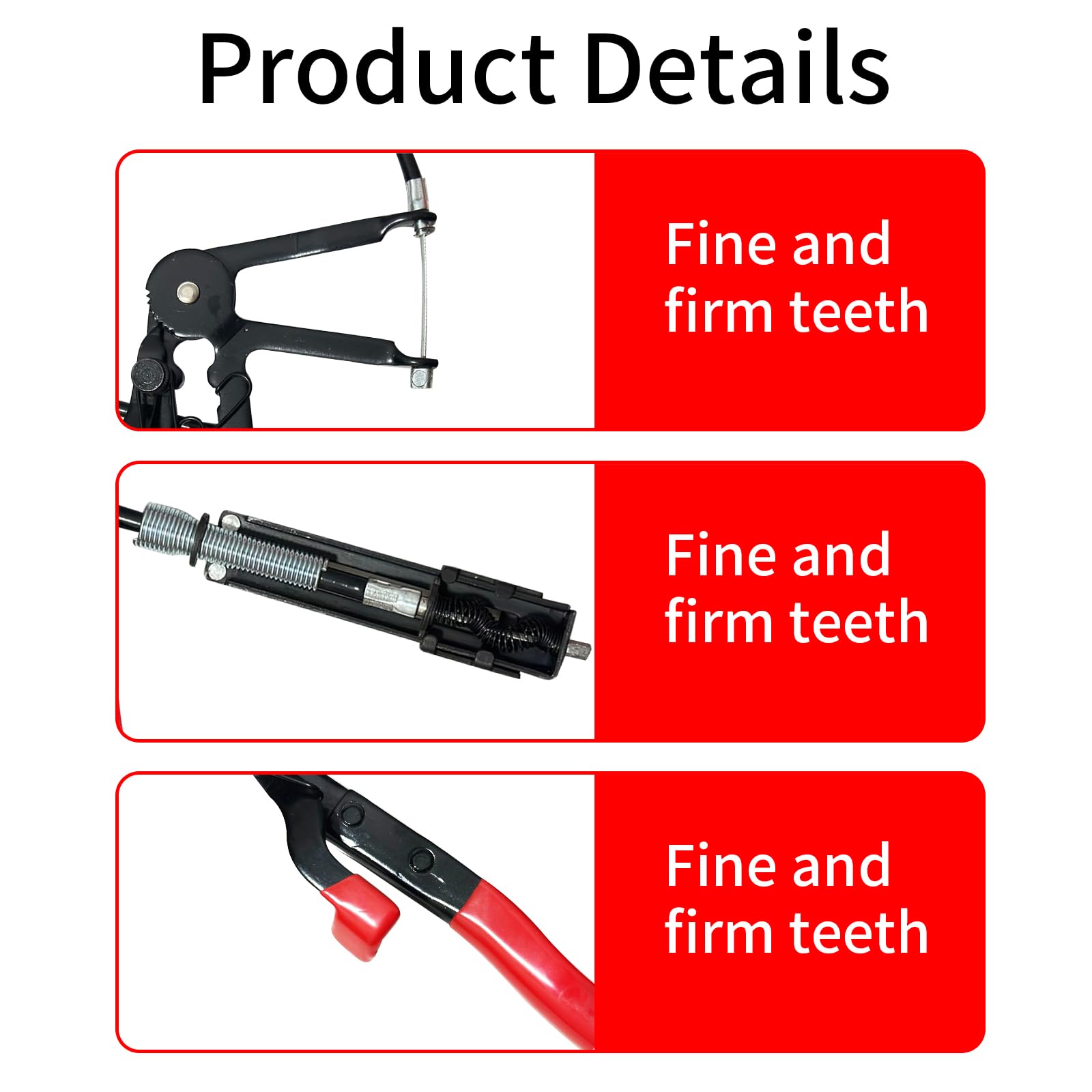 Pinza Per Fascette Stringitubo - Strumento Professionale Per Auto Con Design Antiscivolo - Foto 4