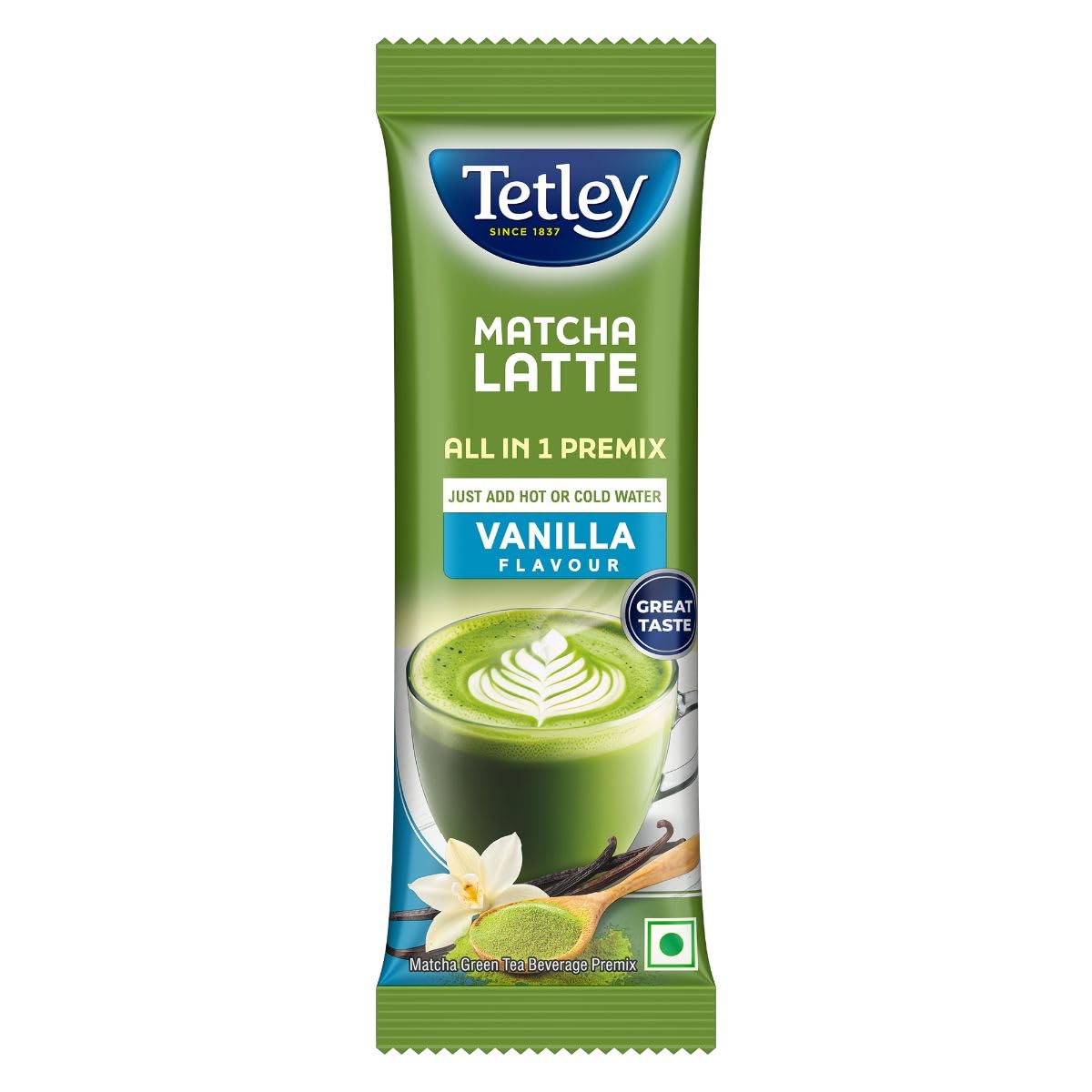 Tetley Matcha Latte Vanilla Flavour All-in-1 Premix, 18g-image-48