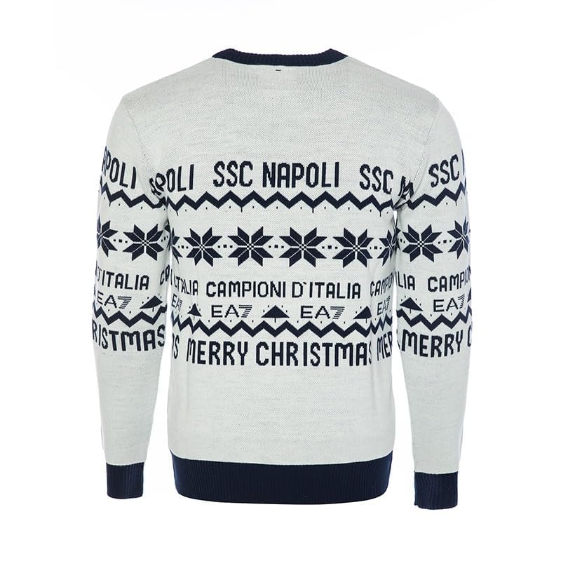 Pull mixte SSC Napoli idéal pour les soirées de match entre amis - 7