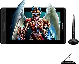HUION KAMVAS Pro 13 Graphics Tablet with 13.3 Inch HD Screen Drawing Monitor, Ideal for Painting, Photo Editing, and Teleworking, Compatible with Chromebook, Windows & Mac