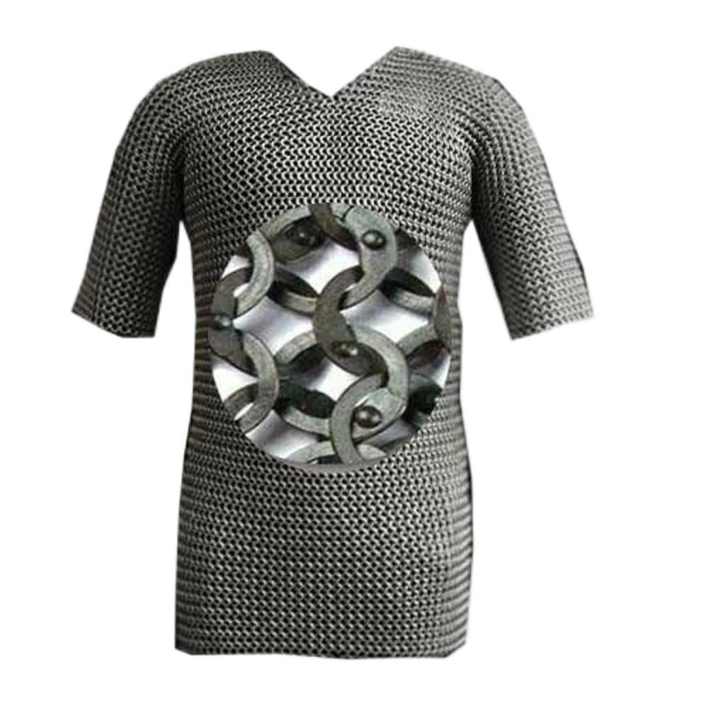KORE NS Medieval Armour Stainless Steel Chainmail Shirt Riveted Chain Mail Reenactment
