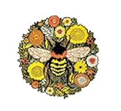 Bumble Bee Patch – Cute and Realistic Embroidered Insect Applique for Jackets, Backpacks, Hats, Bags, and DIY Craft Projects