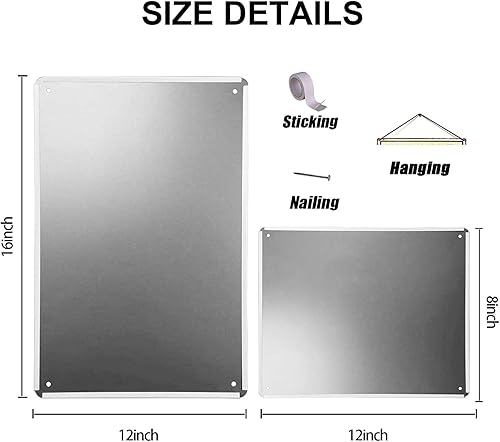 Miniatura 4 de Dsoluuing Letreros de metal para hombre, cueva pero primero tienes que hacer la trufa, letrero de estaño con barra de metal abierto para baño