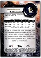 Vista 2 de Baseball Trading Card MLB 2022 Topps Gold Label Class 1#45 Yadier Molina NM Near Mint Cardinals