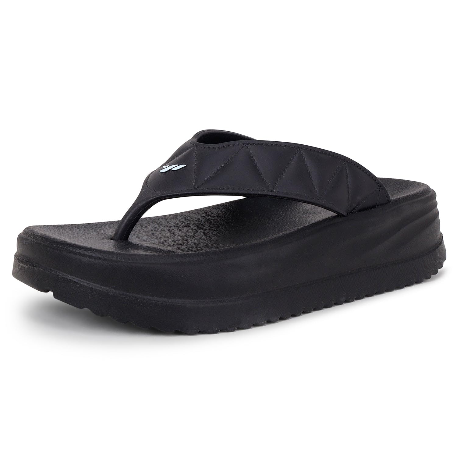 flite Women’s Flip-Flops FL-503 | Stylish Wedge Sole Ladies Slippers | Comfortable Summer Flat Sandals for Women-picture-11