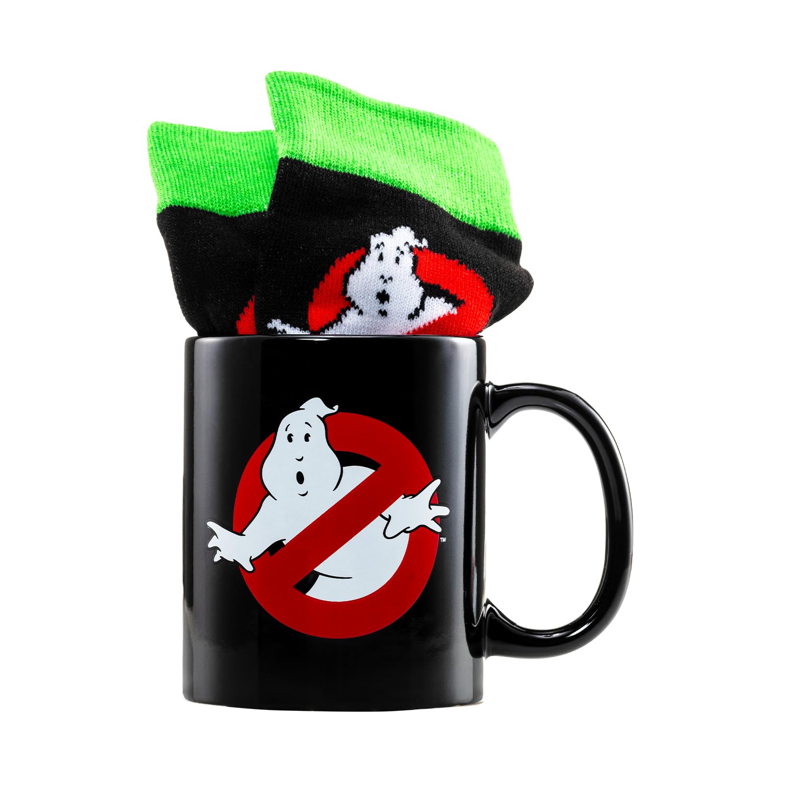 PYRAMID Ghostbusters Mug And Socks Set, Black, Medium - Image 2