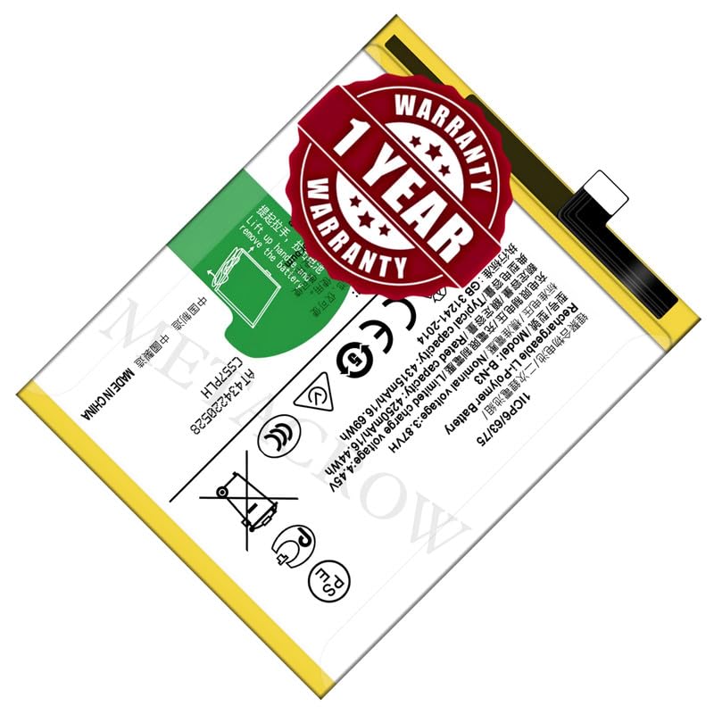 Image of Original B-N3 Battery Compatible for Vivo X50 Pro (2006, V2005A) - (4315mAh) - 1 Year Warranty JK1