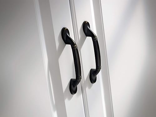 Miniatura 4 de Amerock BP1315G10 Sterling Traditions - Tirador de electrodoméstico de níquel satinado de 12 pulgadas (12.008 in) de centro a centro