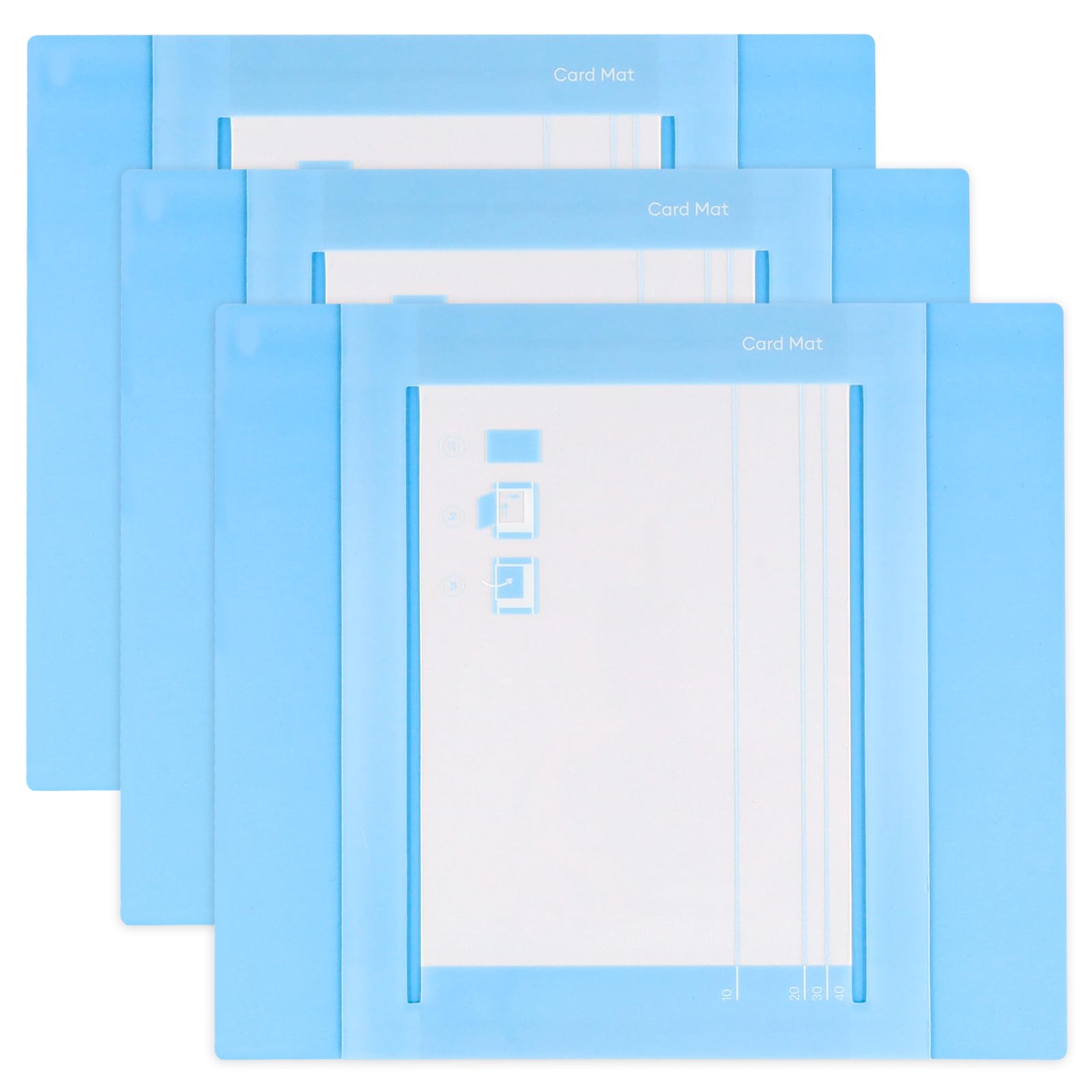 Tappetini Da Taglio Per Cricut Joy Xtra - 3 Pezzi Autoadesivi 4.7x6.5 Pollici Per Biglietti Fai Da Te - Foto 7