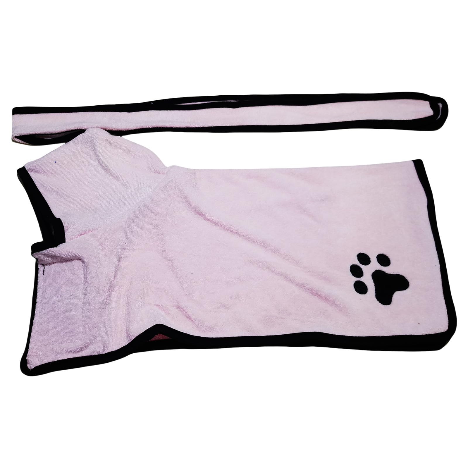Peignoir pour chien en microfibre pour sécher rapidement après le bain