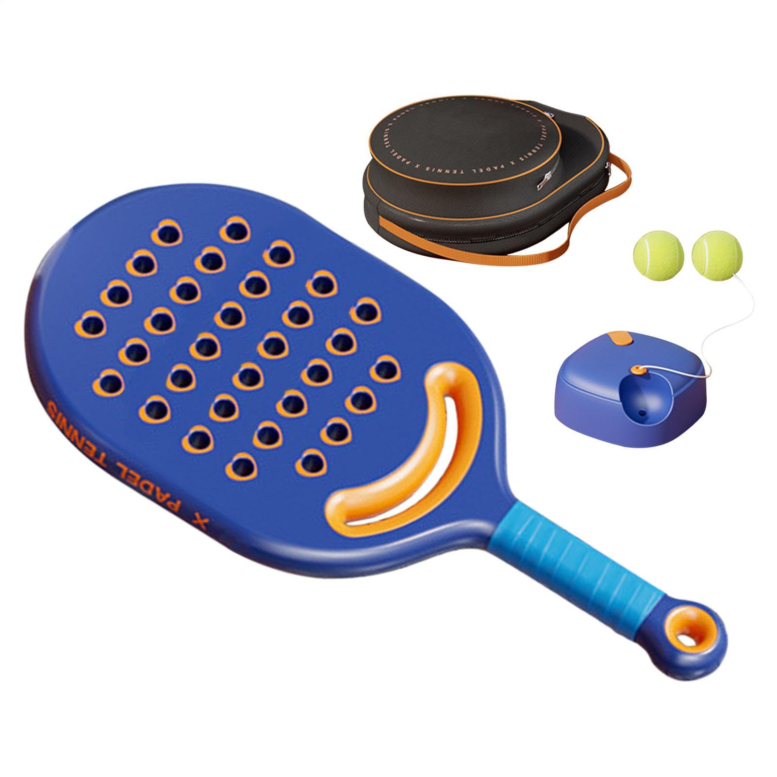 Palla da Tennis Rimbalzante per Allenamento Kit Portatile di Allenamento | Solo Attrezzo Rimbalzante da Tennis Portatile con Corda Elastica Lunga per Adulti e Bambini
