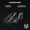 Razer Naga V2 HyperSpeed - Ergonomic Wireless MMO Gaming Mouse (19 Programmable Buttons, HyperSpeed Wireless (2.4 GHz), Bluetooth, Up to 250 Hours, Focus Pro 30K Optical Sensor) Black