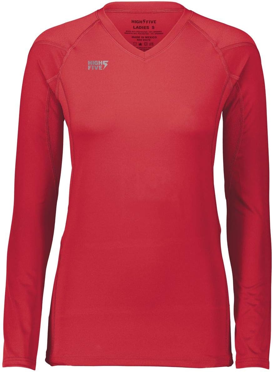 High Five Womens TruHit Long Sleeve Jersey 3XL Scarlet