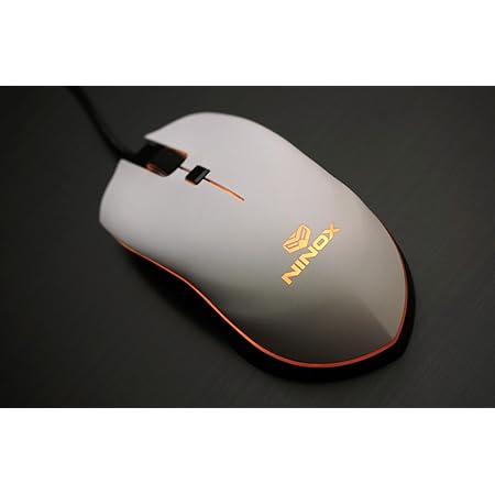 Ninox Venator Gaming Mouse - Lightweight, PMW-3360 sensor - White