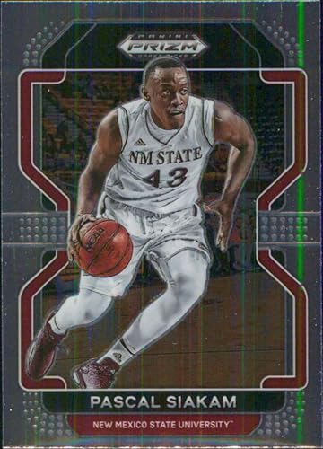 2022-23 Panini Prizm Draft Picks #78 Pascal Siakam New Mexico State Aggies Basketball Trading Card