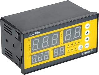 AC 100-240V Multifunctional Automatic Temperature Controller Automatic Incubator Temperature Humidity Controller ZL-7918A