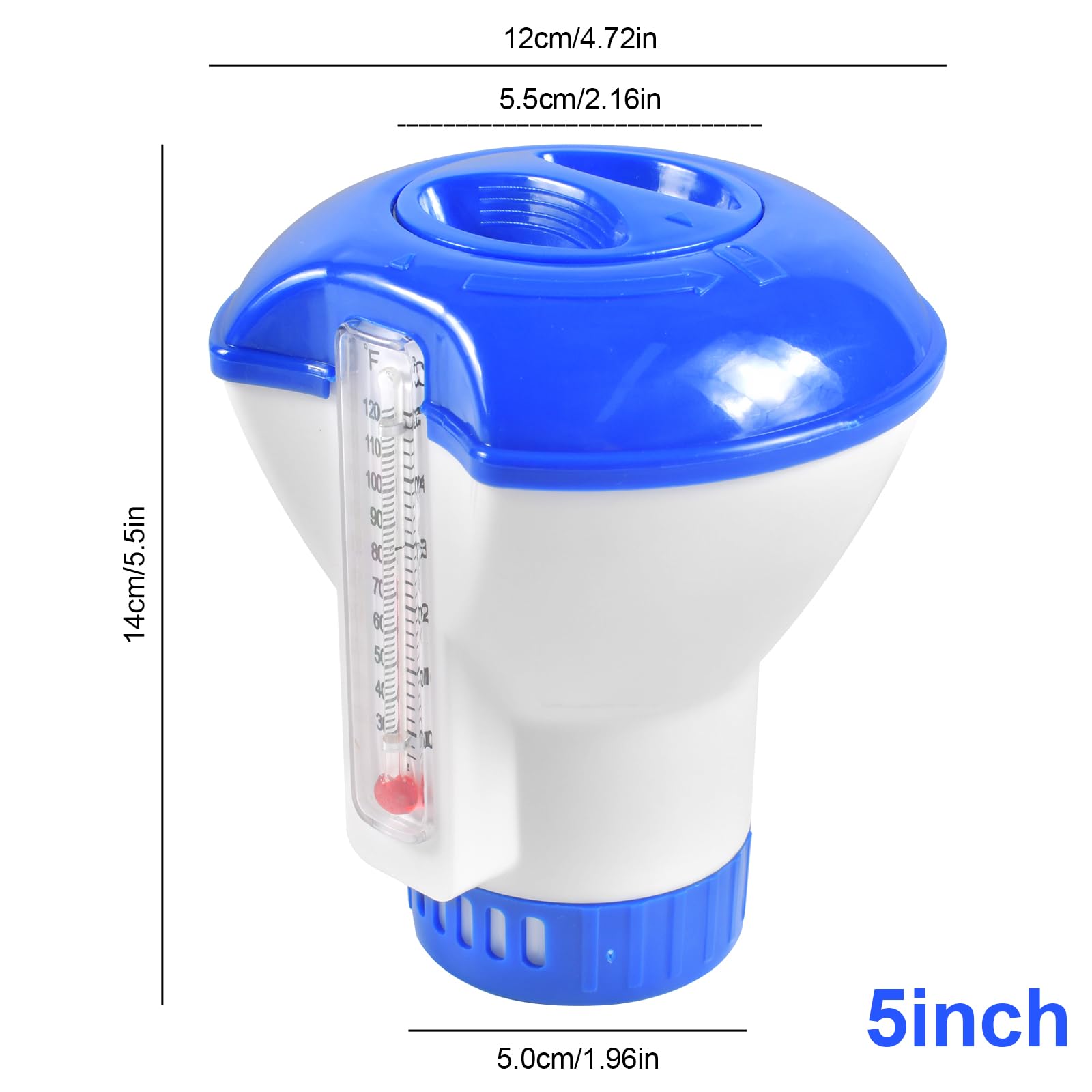 Distributore galleggiante di cloro per piscine, distributore di pastiglie o granuli di cloro, galleggiante chimico per piscine, diffusore di cloro per | Leroy Merlin