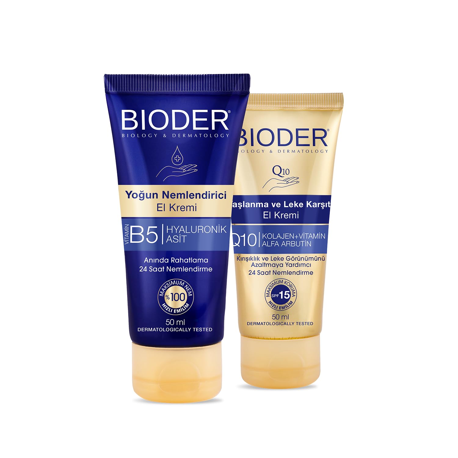 Bioder El Bakım Kremi Seti 2'li, 100 Ml