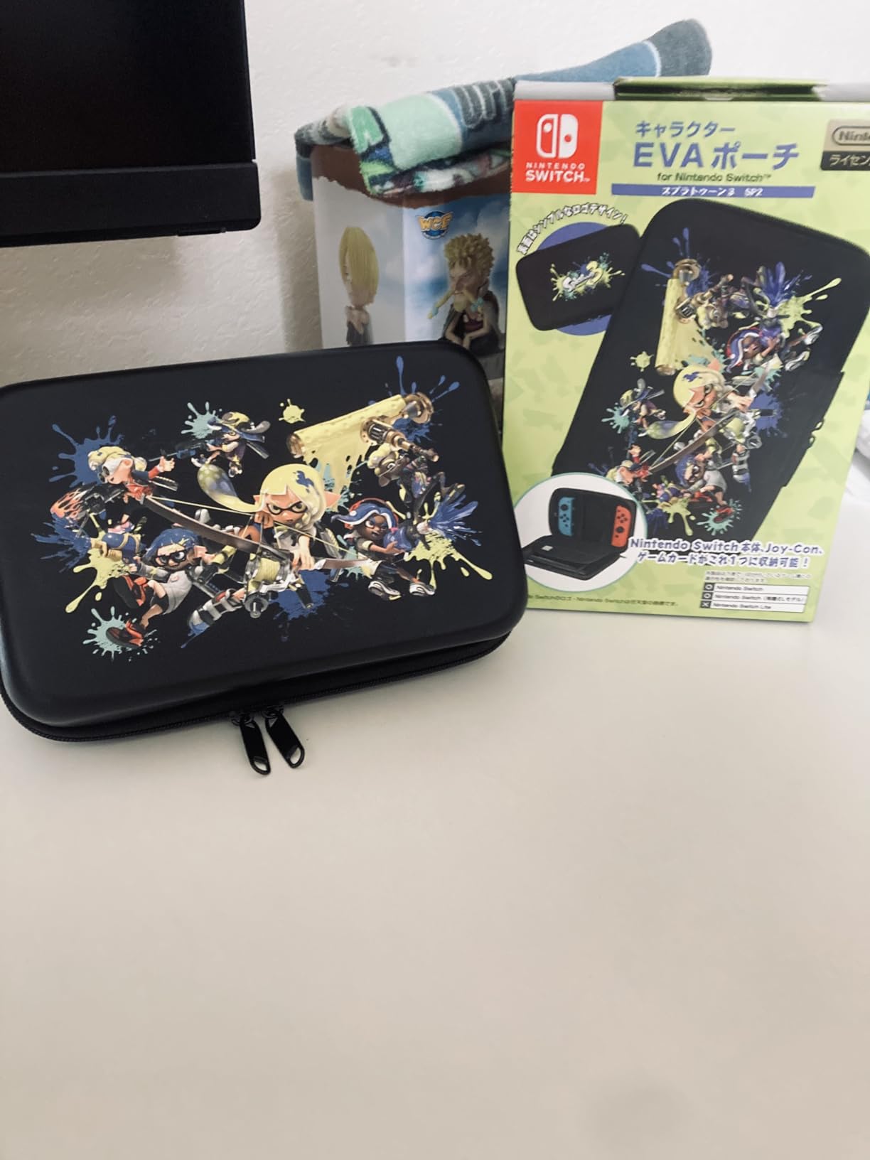 Amazon.co.jp: 【任天堂ライセンス商品】SWITCH/SWITCH有機ELモデル用キャラクターEVAポーチ for ニンテンドー ...