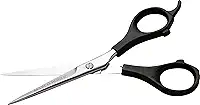 Marco Boni Tesoura Profissional Fio Laser P/ Corte Cabelo 6'' Cabo Plástico Aço Inox 1706 Preto 1 Unidade