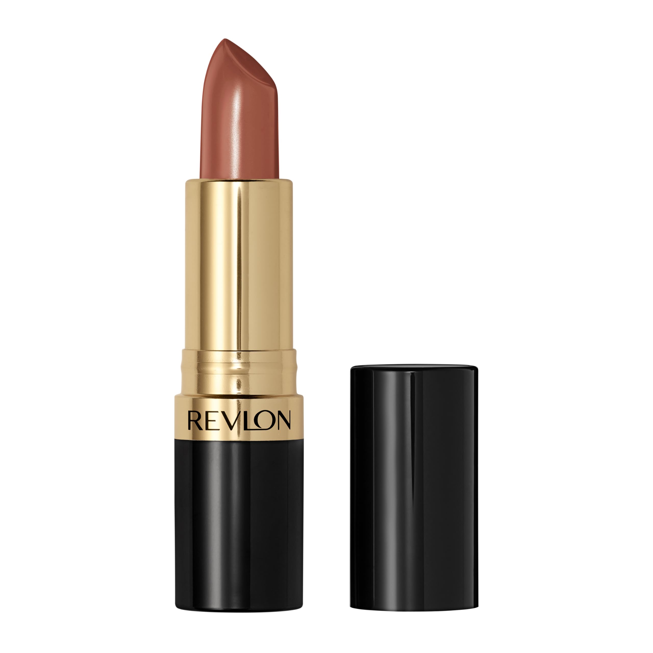 Revlon Super Lustrous Lipstick, Creamy Formula For Soft, Fuller-Looking Lips, Moisturized Feel, 803 Whiskey Business, 0.15 oz-image-45