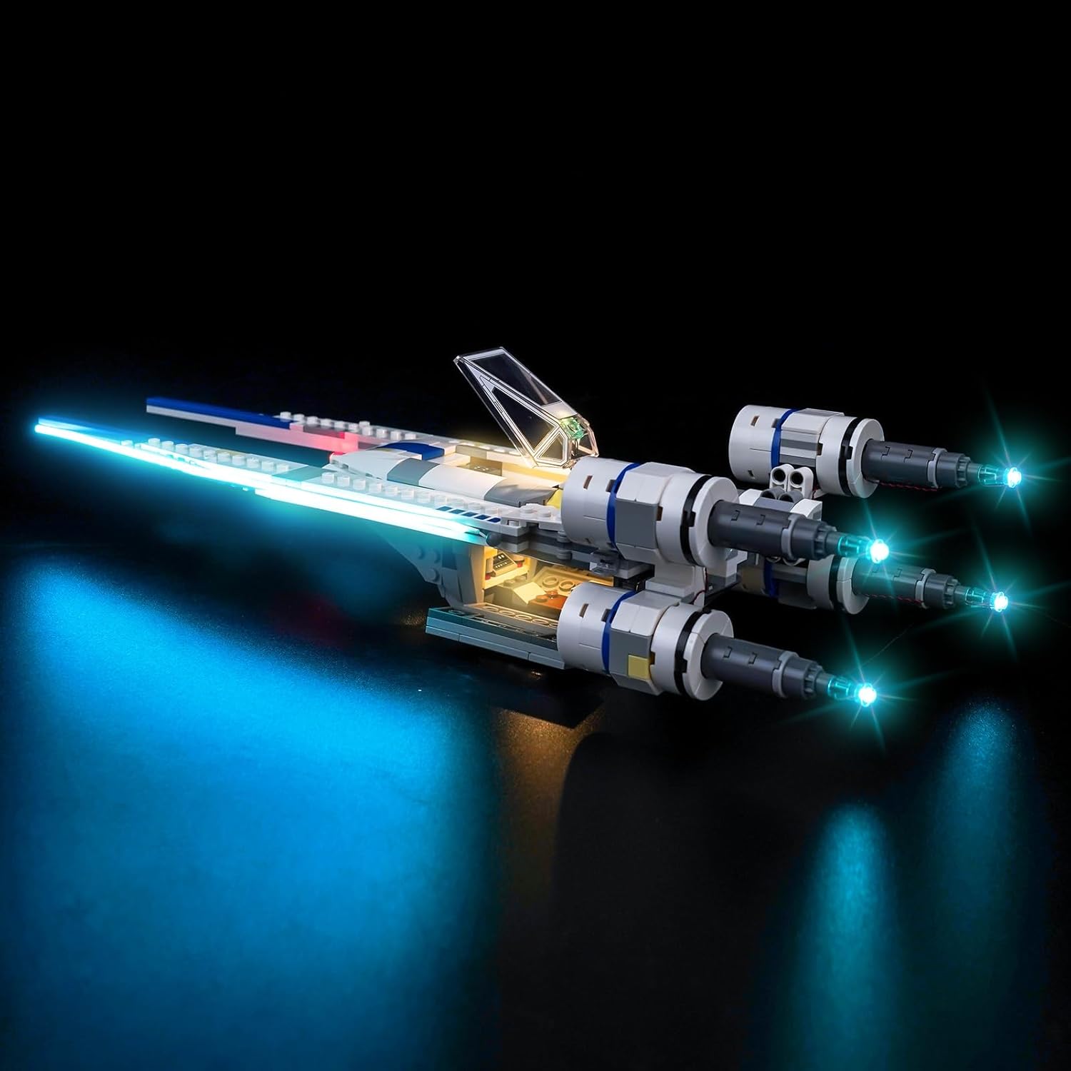 LED Lighting Compatible with Lego Rebel U-Wing Starfighter 75399，Light Kit Compatible with Lego 75399, NOT Included The Model Set - JUST Lights