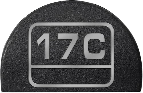 Miniatura 26 de NDZ Performance JP1 - Enchufe de agarre para Glock 17 19 21 22 23 24 31 32 34 35 38 Gen 1-3 pulgadas .40 .357 0.394 in .45 ACP relleno láser grabado