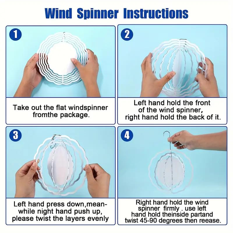 10 Inch Tennessee Football Basketball Sports Hanging Wind Spinner Yard Decor Aluminum Sublimated Garden Art Indoor Outdoor 3D Kinetic 10RWS-287