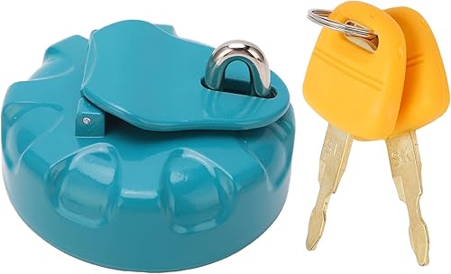 EVTSCAN Cubierta del depósito de combustible Sellado de goma aleación de aluminio para Kobelco SK200 SK120 SK250 SK260 SK350 8