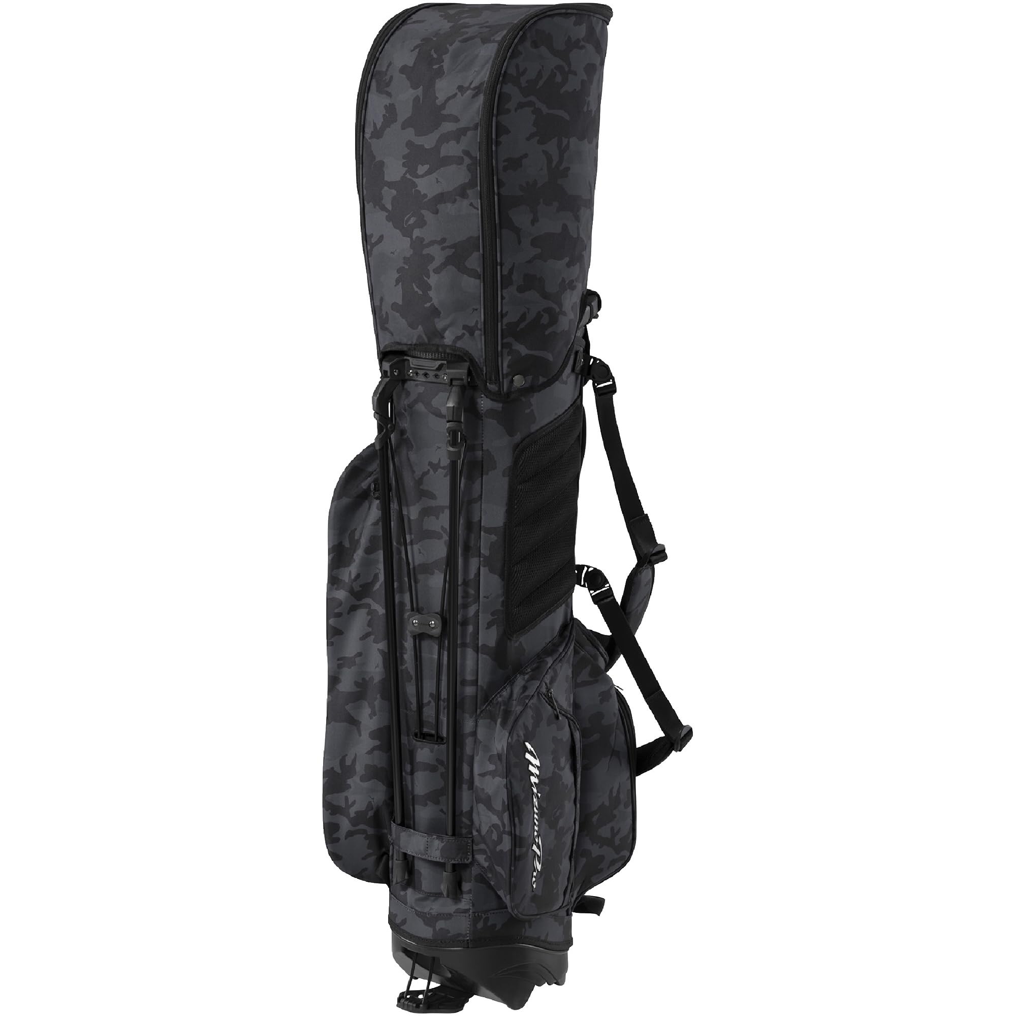 Mizuno Pro カモフラージュキャディバッグ ミズノ プロ Mizuno Pro カート キャディバッグ 2.6kg 9型 47インチ